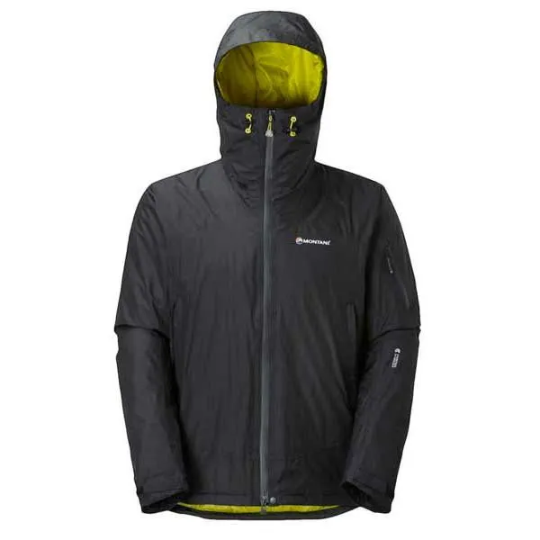 Montane Minimus Hybrid Jacke, Black Montane Minimus Hybrid Jacke, Black