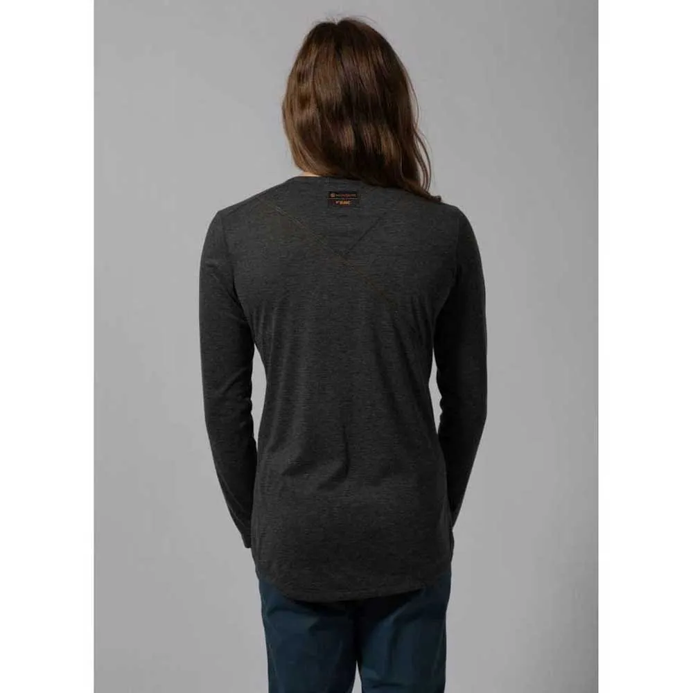 Montane Mono Langarm-t-shirt, Charcoal Montane Mono Langarm-t-shirt, Charcoal