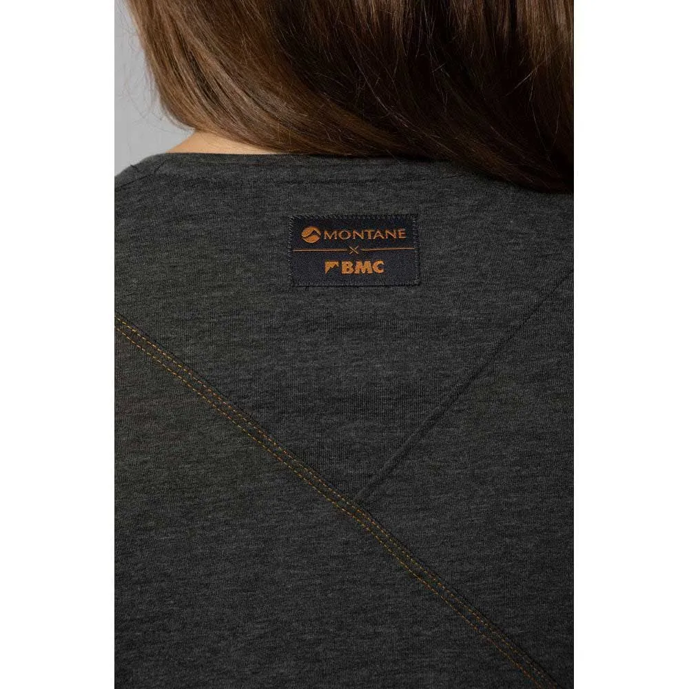 Montane Mono Langarm-t-shirt, Charcoal Montane Mono Langarm-t-shirt, Charcoal