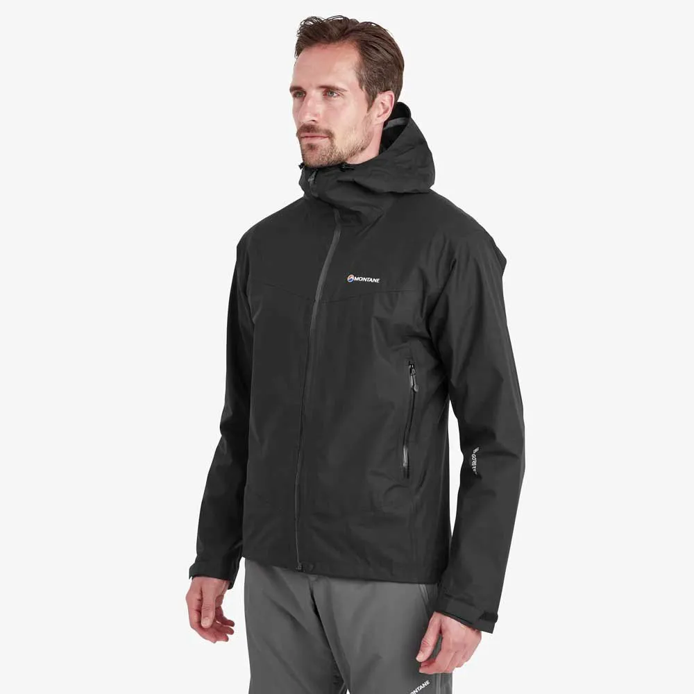 Montane Pac Plus Goretex Jacke, Black Montane Pac Plus Goretex Jacke, Black