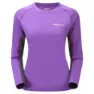 Montane Sonic Langarm-t-shirt, Dahlia