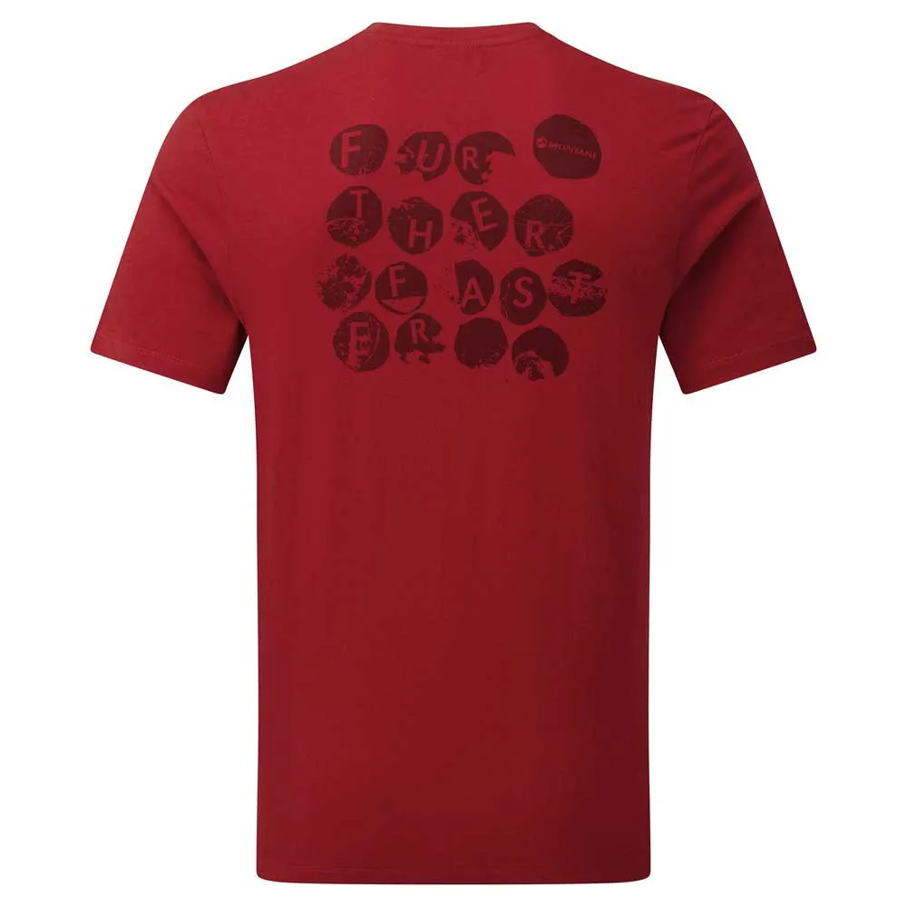 Montane Transpose Kurzarm-t-shirt, Acer red