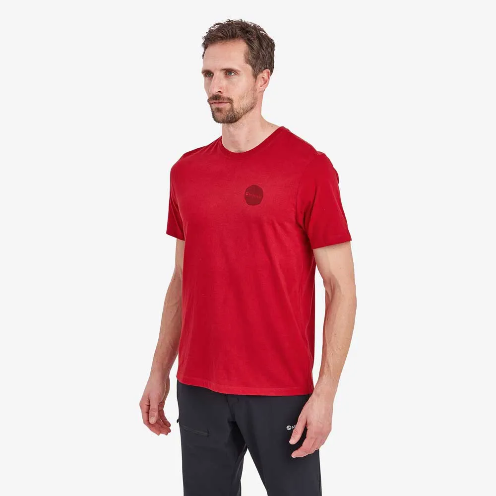 Montane Transpose Kurzarm-t-shirt, Acer red