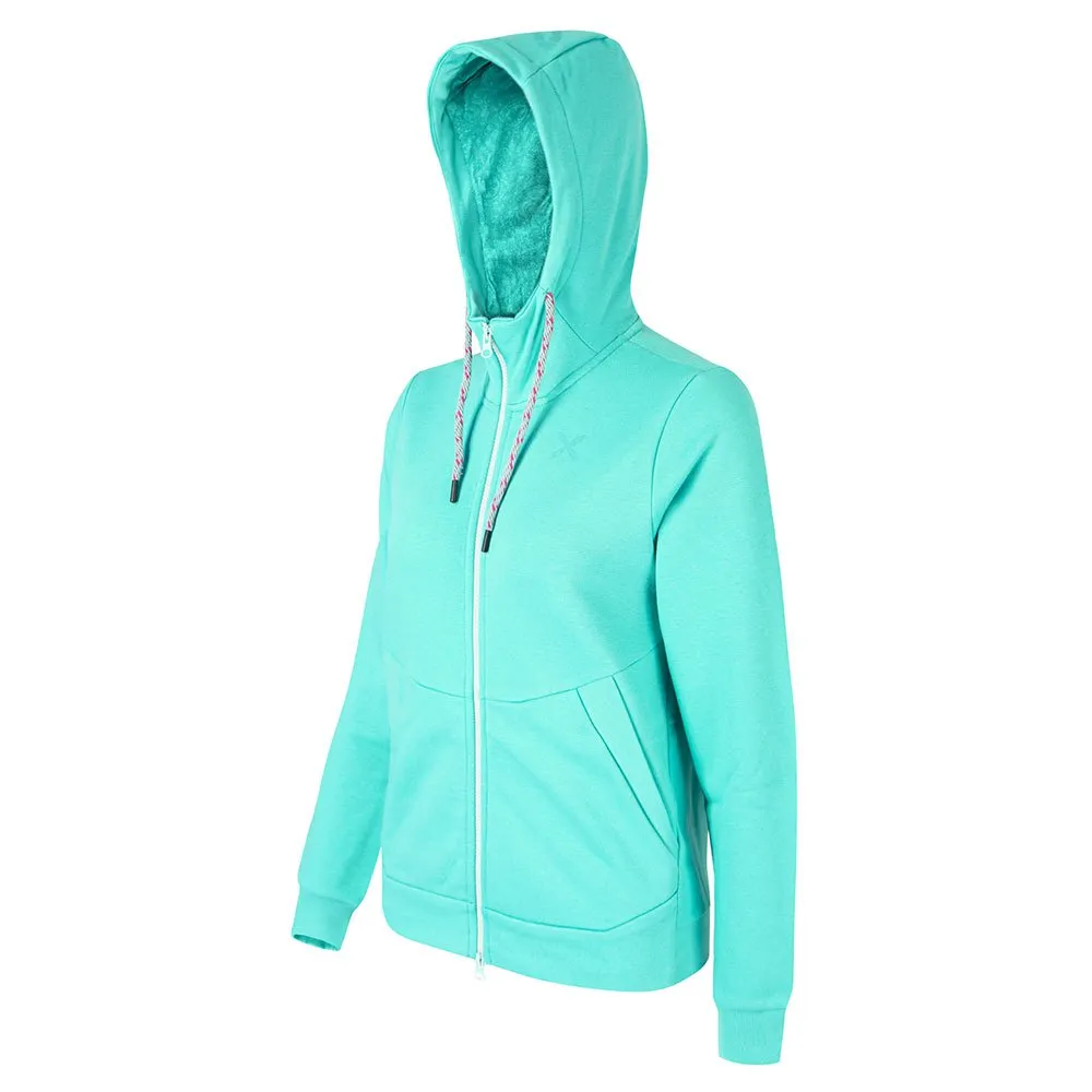 Montura Alsea Fleece Mit Durchgehendem Reißverschluss, Care blue delave Montura Alsea Fleece Mit Durchgehendem Reißverschluss, Care blue delave