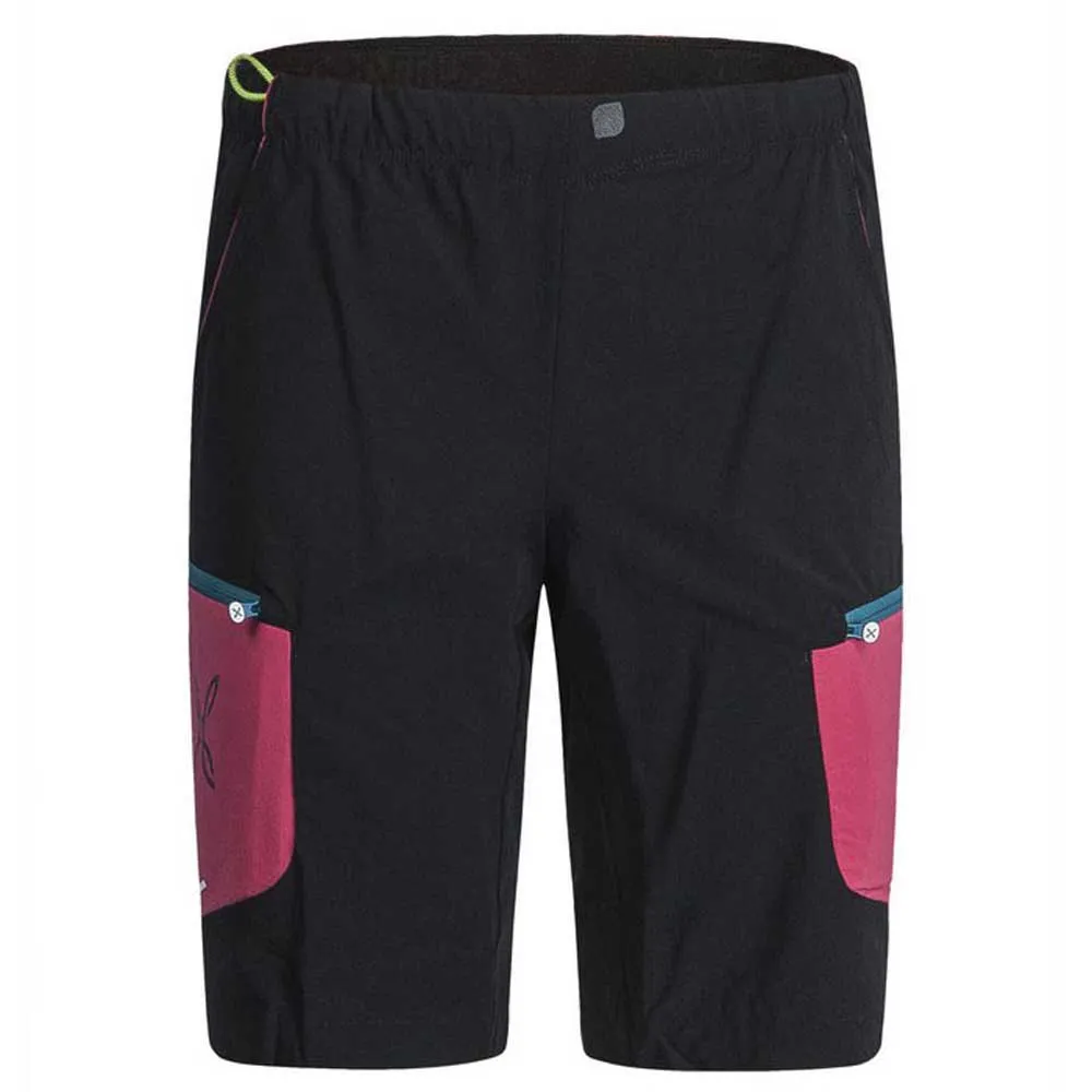 Montura Brick Kurze Hose, Black / pink sugar