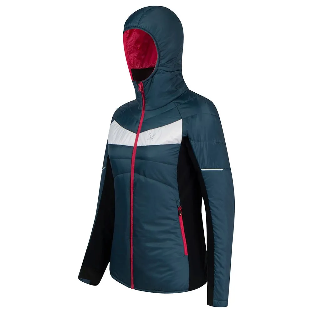 Montura Cervino Hoody Kapuzenfleece, Ash blue / pink sugar Montura Cervino Hoody Kapuzenfleece, Ash blue / pink sugar