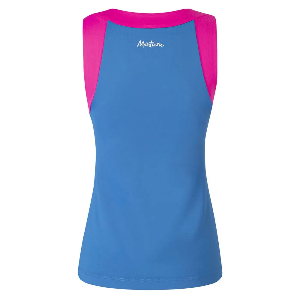 Montura Felicity ärmelloses T-shirt, Deep blue / intense violet
