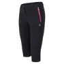 Montura Focus Pirata 3/4-hosen, Black / intense violet