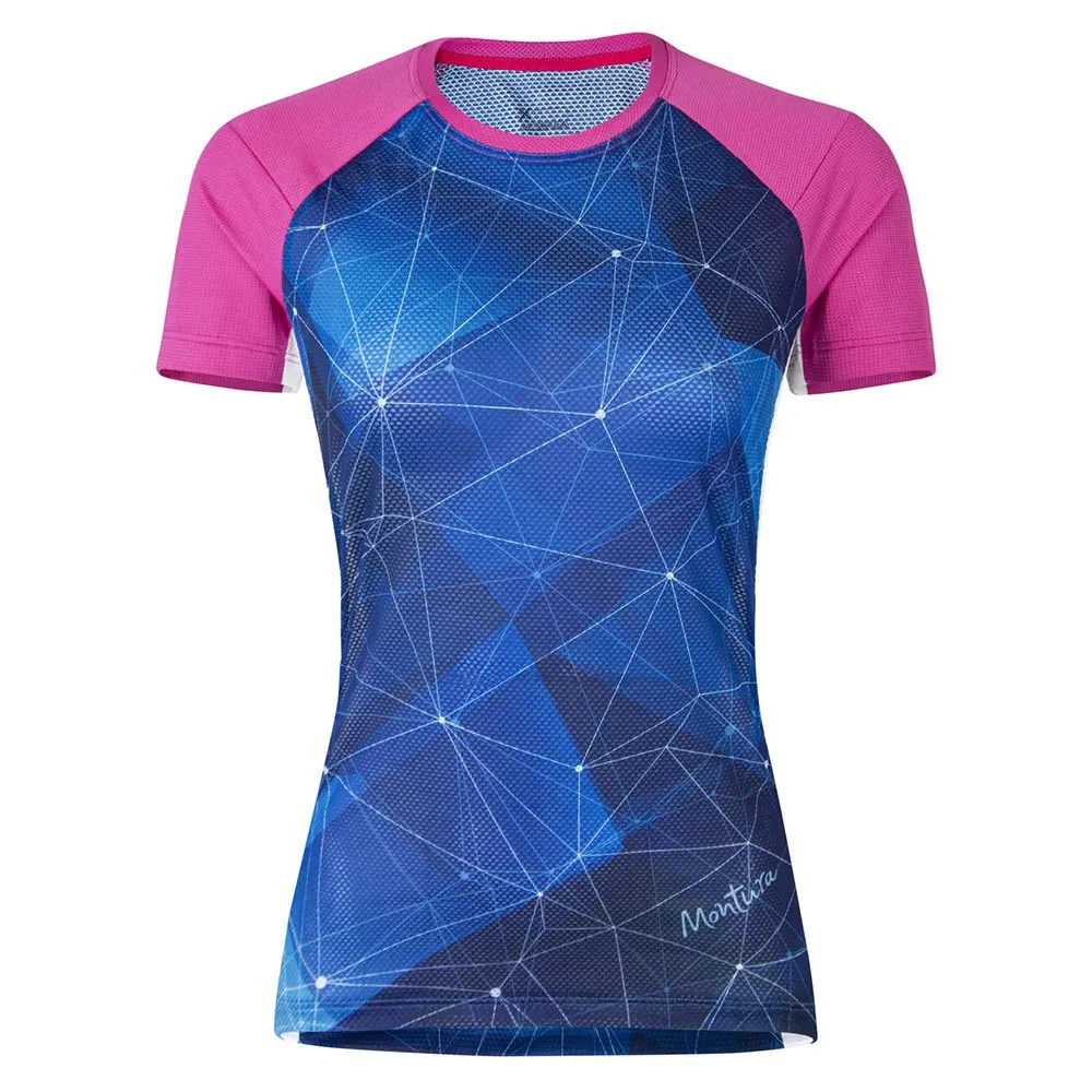 Montura Ghost Kurzarm-t-shirt, Deep blue / intense violet Montura Ghost Kurzarm-t-shirt, Deep blue / intense violet