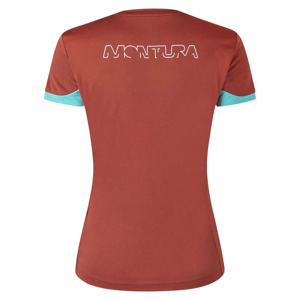 Montura Join Kurzarm-t-shirt, Tobacco / care blue Montura Join Kurzarm-t-shirt, Tobacco / care blue