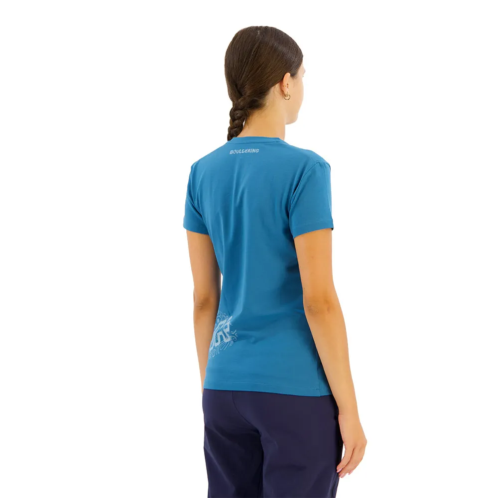 Montura M+ Kurzarm-t-shirt, Teal blue