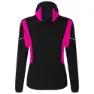 Montura Premium Wind Kapuzenfleece, Black / intense violet