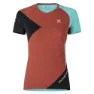 Montura Rock Kurzarm-t-shirt, Tobacco / care blue