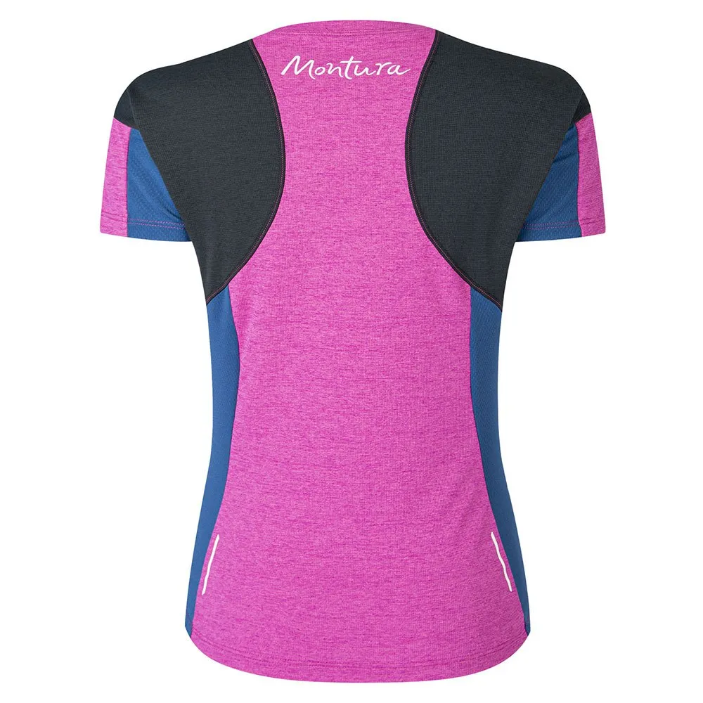 Montura Run Energy Kurzarm-t-shirt female, Intense violet / deep blue Montura Run Energy Kurzarm-t-shirt female, Intense violet / deep blue