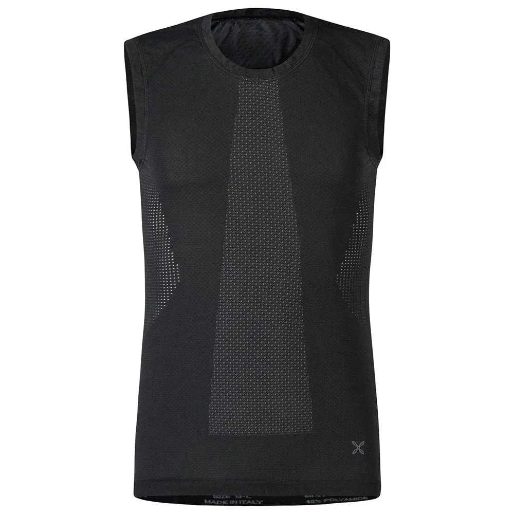 Montura Seamless Ultra-l Pack ärmelloses T-shirt, Black