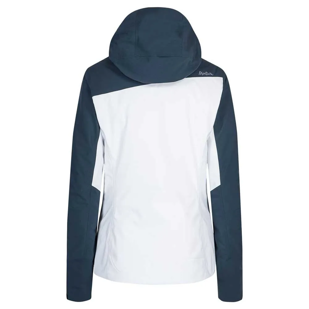 Montura Ski Fleece Mit Halbem Reißverschluss, White / ash blue Montura Ski Fleece Mit Halbem Reißverschluss, White / ash blue