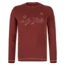 Montura Sporty 2 Langarm-t-shirt, Tobacco / warm gold