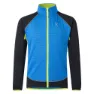Montura Thermal Color Kapuzenfleece, Sky blue / green lime, 6Y