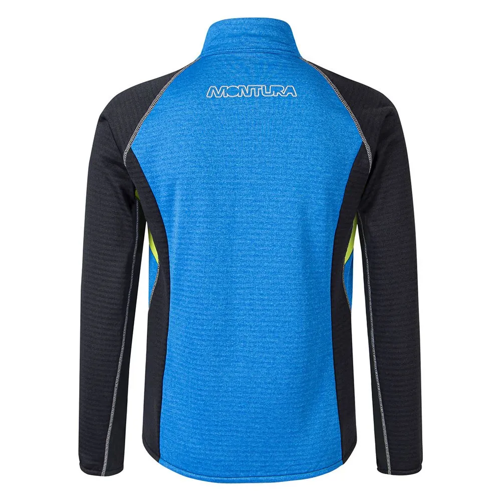 Montura Thermal Color Kapuzenfleece, Sky blue / green lime, 6Y Montura Thermal Color Kapuzenfleece, Sky blue / green lime, 6Y