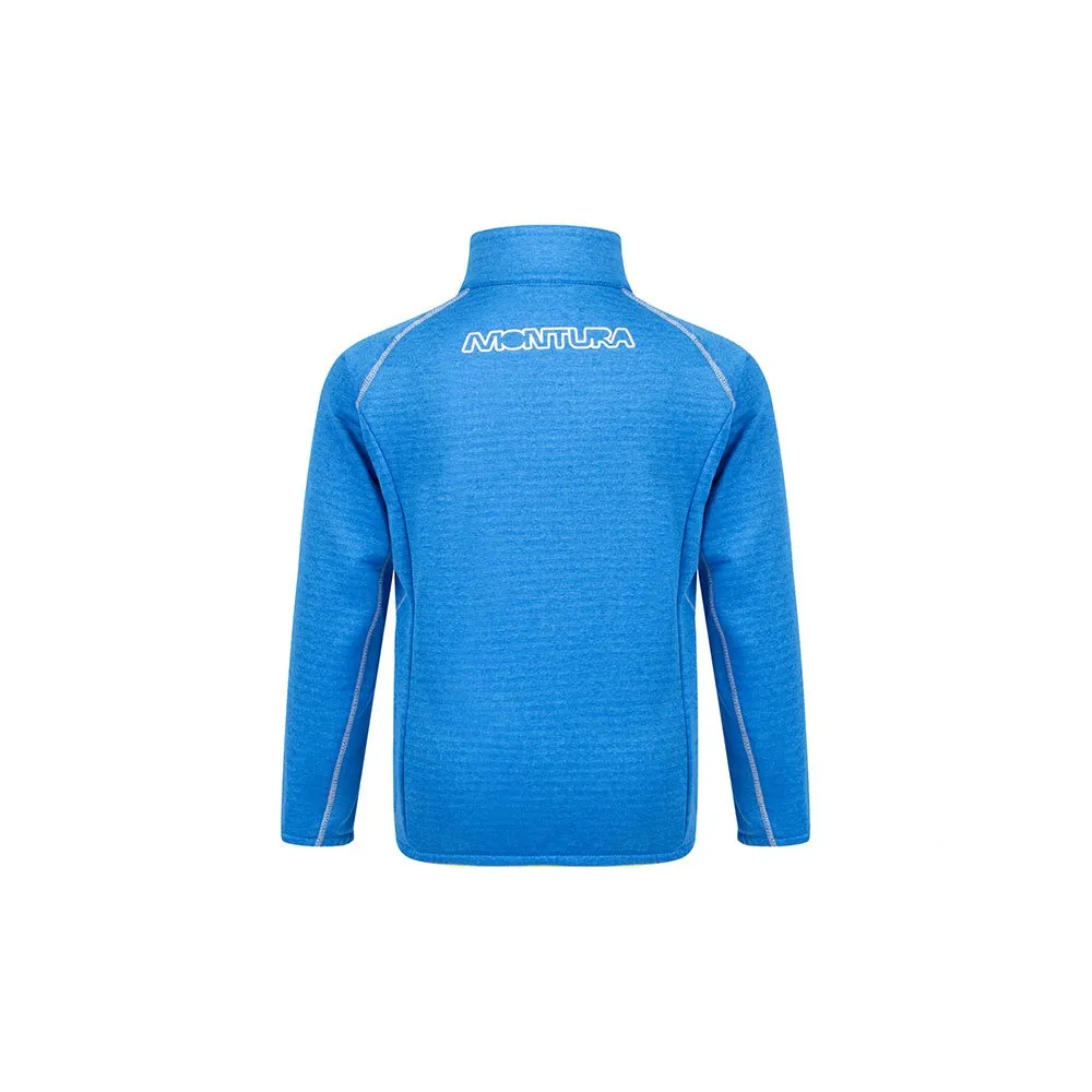 Montura Thermal Color Maglia Fleece, Sky blue / green lime, 3Y Montura Thermal Color Maglia Fleece, Sky blue / green lime, 3Y
