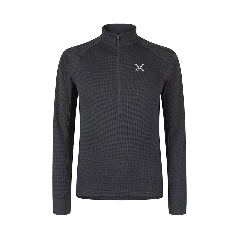 Montura Thermic 2 Fleece Mit Halbem Reißverschluss, Black Montura Thermic 2 Fleece Mit Halbem Reißverschluss, Black