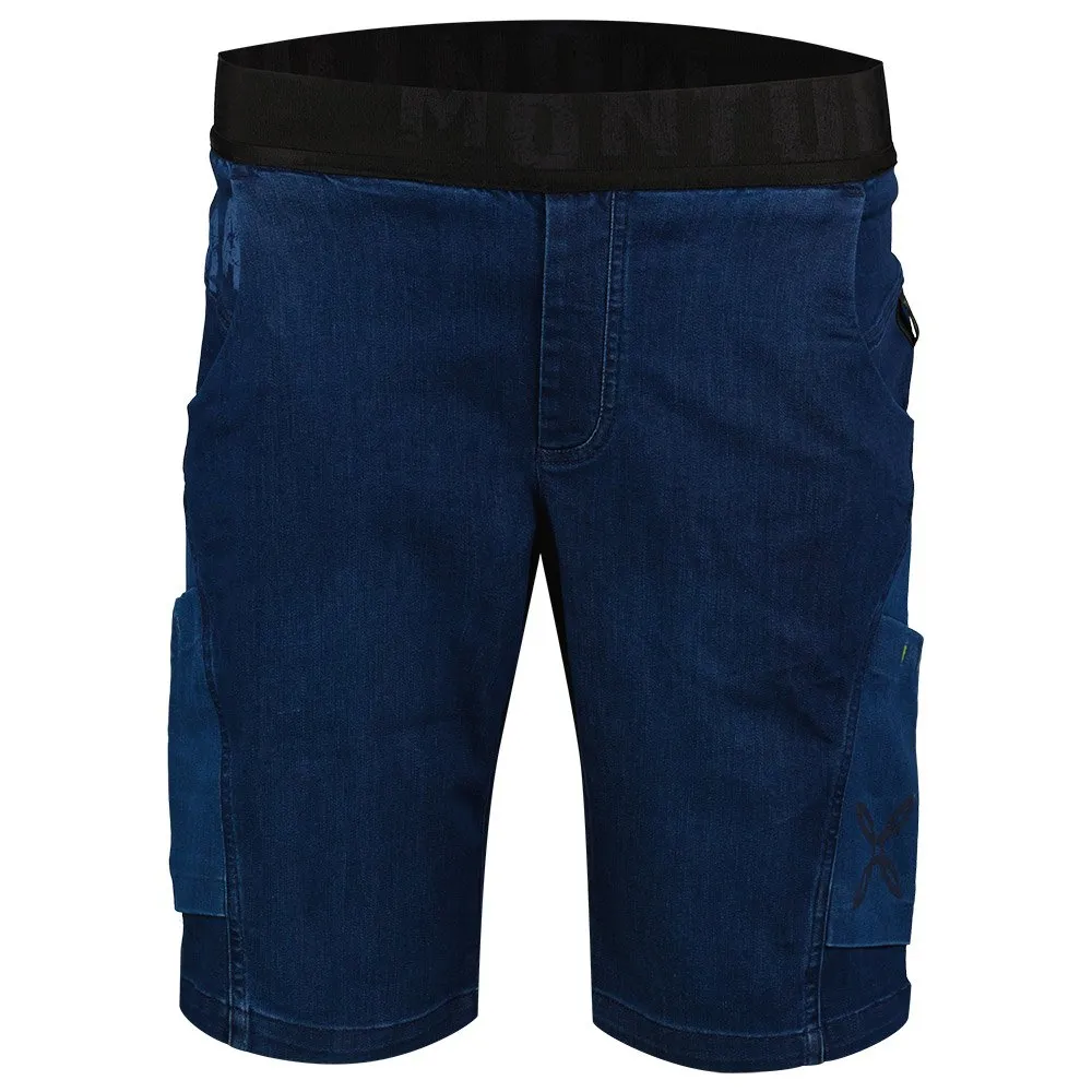Montura Towa Kurze Jeans, Blu denim chiaro jeans