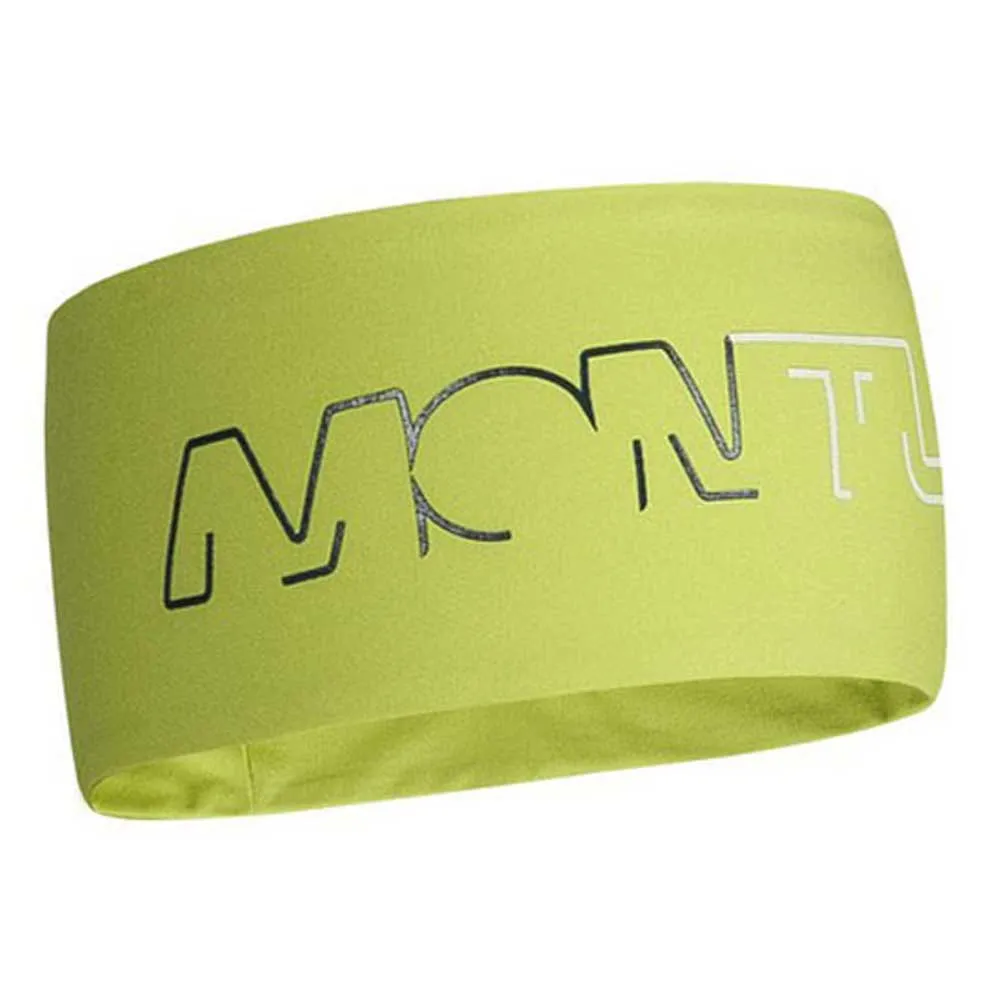 Montura Walk Stirnband male, Lime green / ash blue