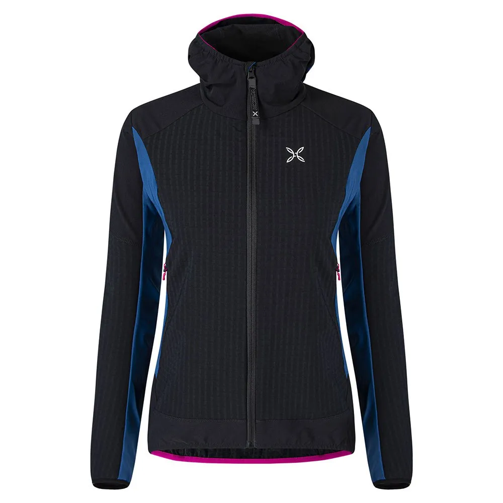 Montura Wind Revolution Softshelljacke, Black / deep blue Montura Wind Revolution Softshelljacke, Black / deep blue