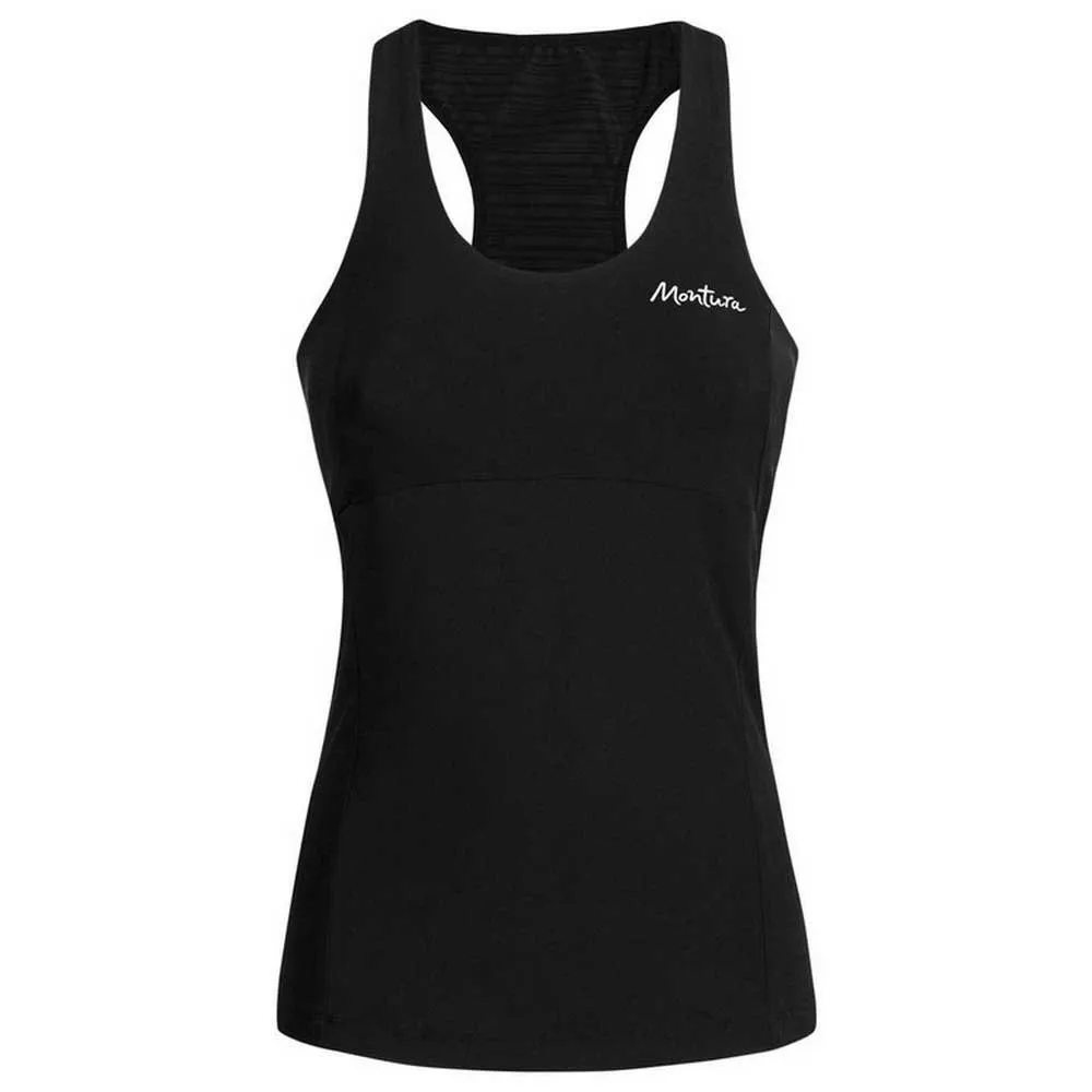 Montura Wonder ärmelloses T-shirt, Black Montura Wonder ärmelloses T-shirt, Black