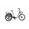 Monty Nuke 24 24´´ Sunrace Elektrofahrrad, Silver / silver / silver, One Size, 417Wh