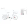 Monty Nuke 24 24´´ Sunrace Elektrofahrrad, Silver / silver / silver, One Size, 417Wh