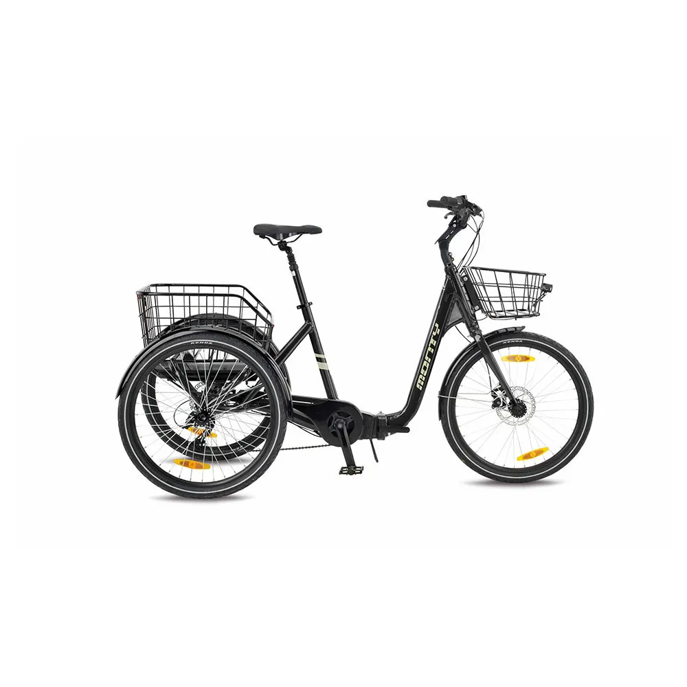 Monty Rocket 24 24´´ Sunrace Elektrofahrrad, Black / cobre / black, One Size, 540Wh