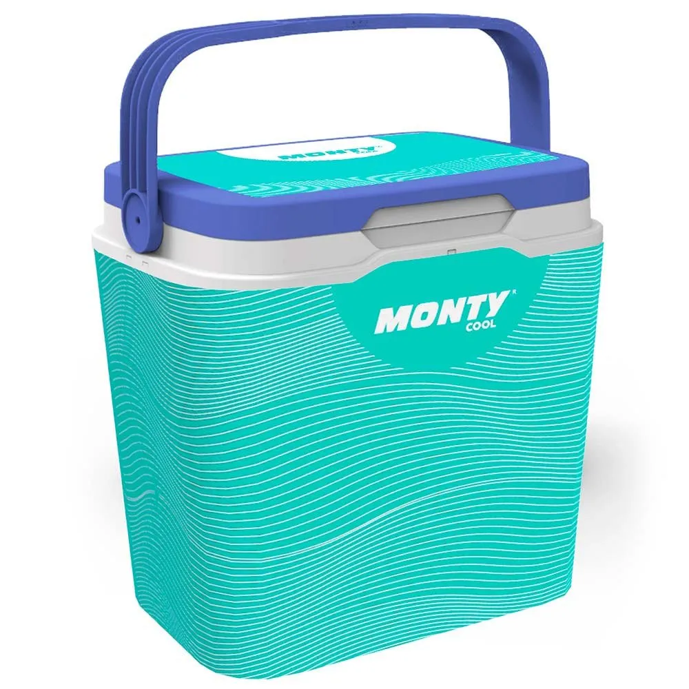 Monty Thermal 29l Steife Tragbare Kühlbox, Blue / green, One Size Monty Thermal 29l Steife Tragbare Kühlbox, Blue / green, One Size