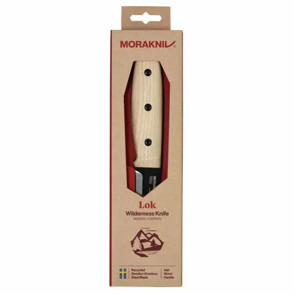 Morakniv Ash Wood Lok Messer, Black, One Size Morakniv Ash Wood Lok Messer, Black, One Size