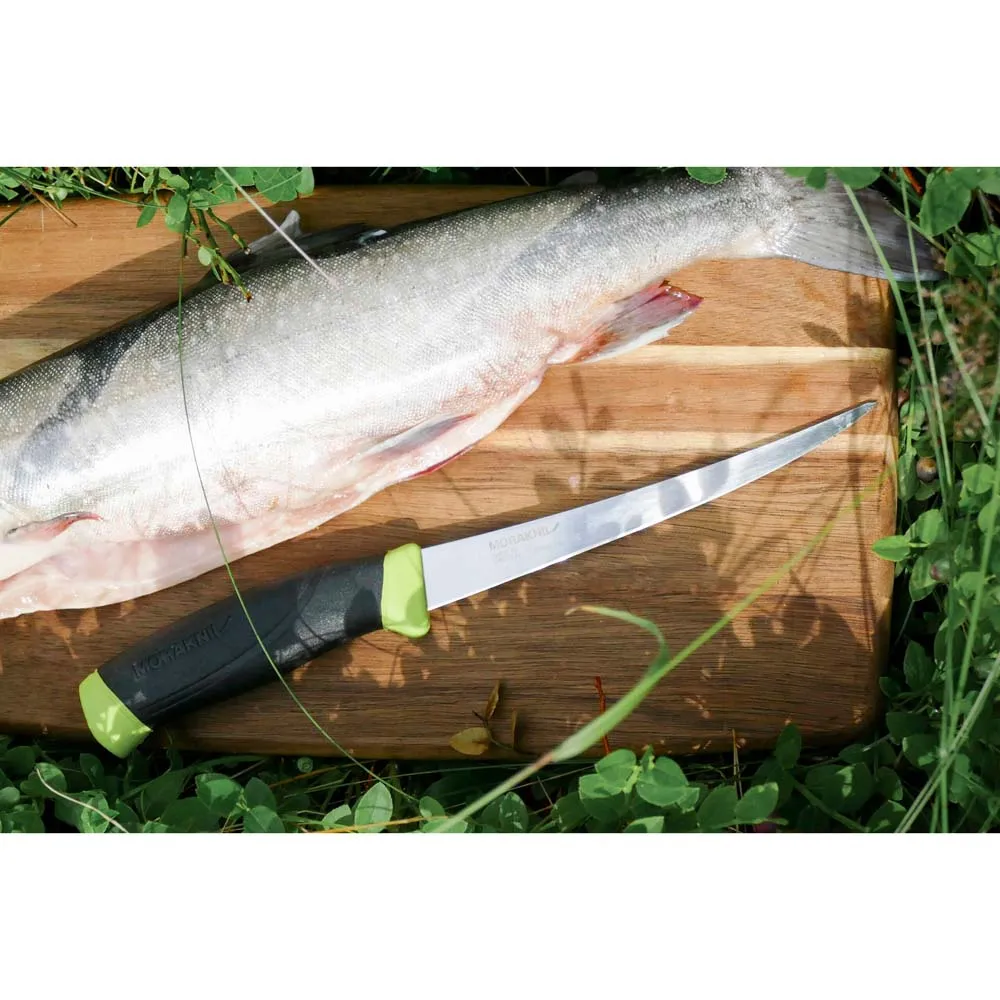 Morakniv Companion Fishing Fillet 155 Messer, Lime green, One Size Morakniv Companion Fishing Fillet 155 Messer, Lime green, One Size