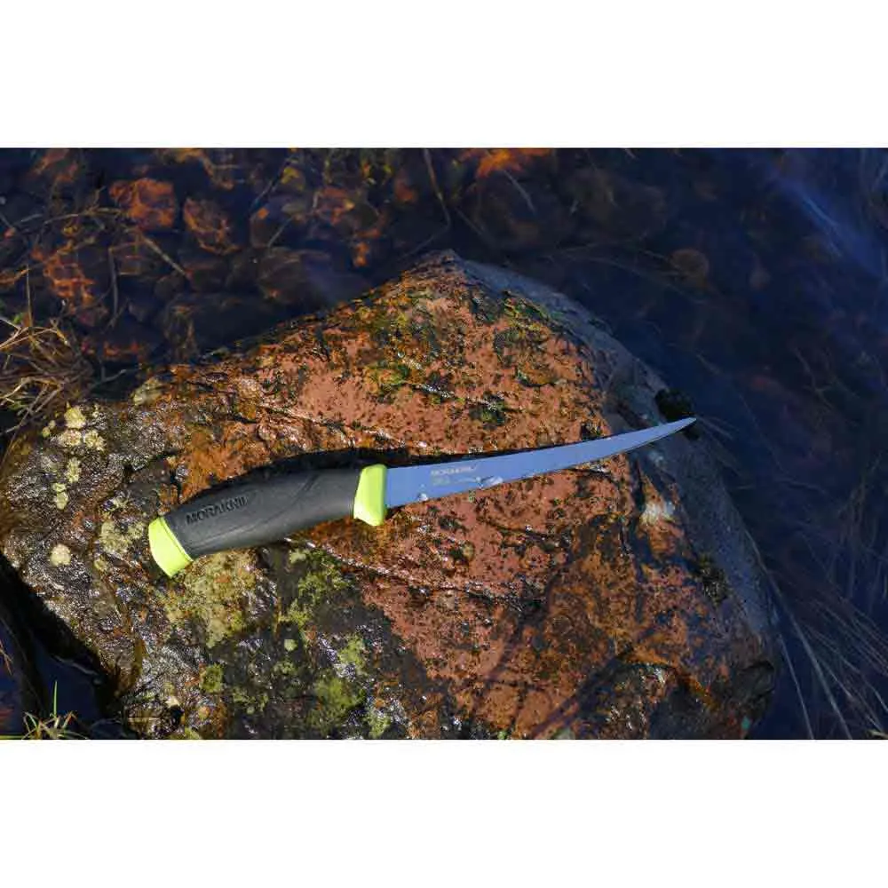Morakniv Companion Fishing Fillet 155 Messer, Lime green, One Size Morakniv Companion Fishing Fillet 155 Messer, Lime green, One Size