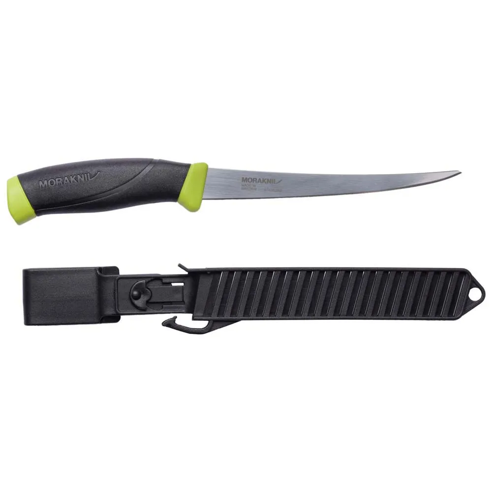 Morakniv Companion Fishing Fillet 155 Messer, Lime green, One Size Morakniv Companion Fishing Fillet 155 Messer, Lime green, One Size