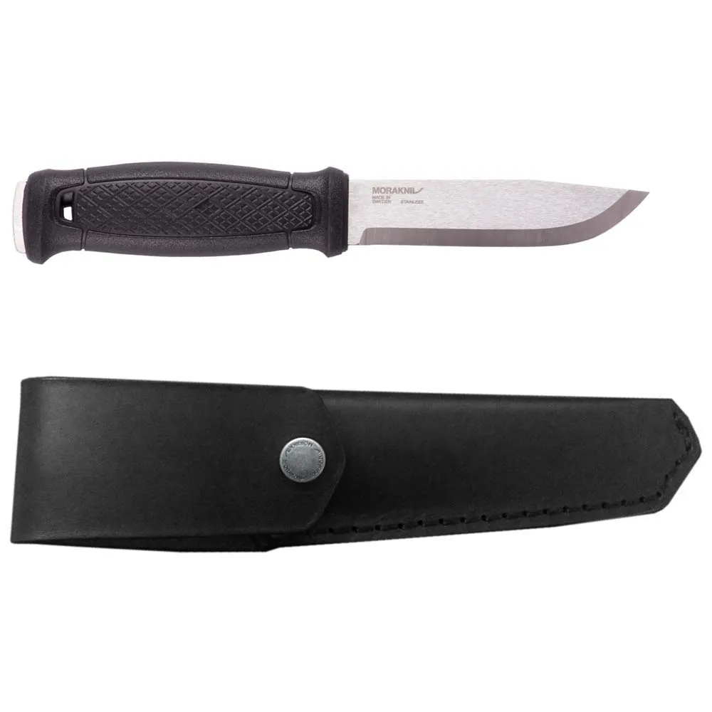 Morakniv Garberg Leather Sheath Messer, Black, One Size Morakniv Garberg Leather Sheath Messer, Black, One Size