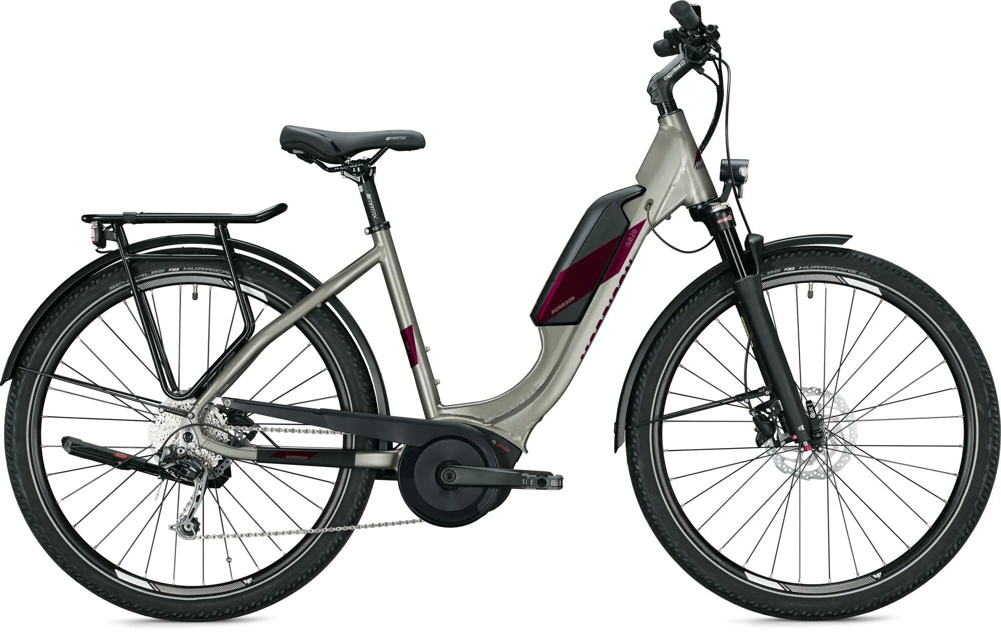 Morrison SUB 2.0 titan grey, glossy 27,5" 500 Wh Wave, Hersteller-titan grey, glossy, 48cm