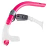 Mosconi Pro Frontschnorchel, Neon pink / light grey