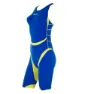 Royal blue / yellow