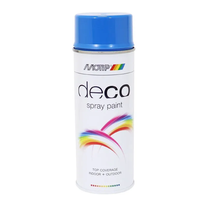Motip Glanzspray Deco Glycero Aerosol 01608 Unisex, blau, 400ml Motip Glanzspray Deco Glycero Aerosol 01608 Unisex, blau, 400ml