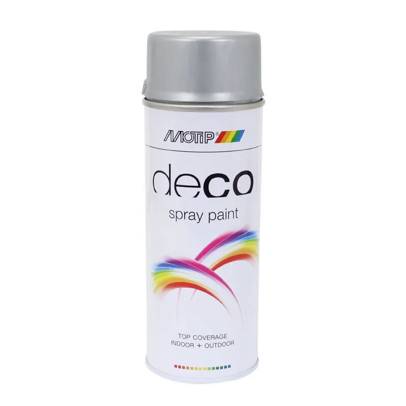 Motip Glanzspray Deco Glycero Aerosol 01615 Unisex, grau, 400ml Motip Glanzspray Deco Glycero Aerosol 01615 Unisex, grau, 400ml