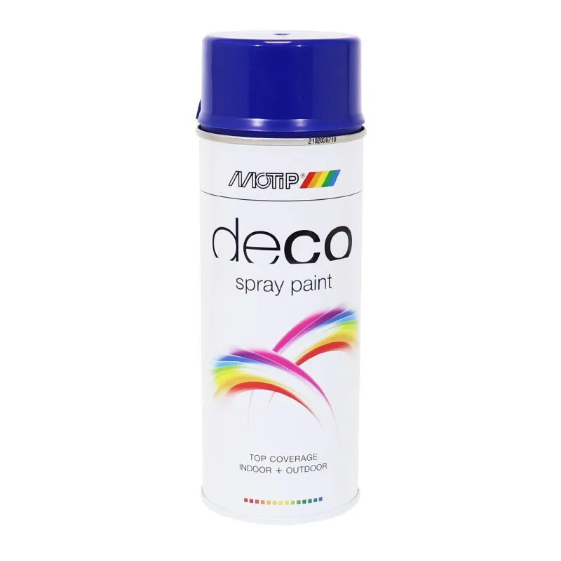 Motip Glanzspray Deco Glycero Aerosol 01684 Unisex, blau, 400ml Motip Glanzspray Deco Glycero Aerosol 01684 Unisex, blau, 400ml