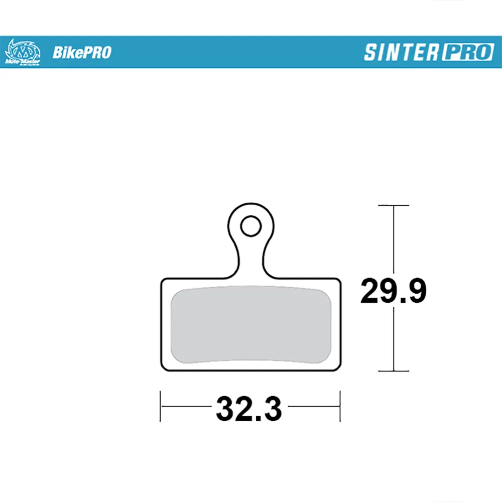 Moto-master 730446 Shimano G Type Sinterbremsbeläge, Grey, One Size Moto-master 730446 Shimano G Type Sinterbremsbeläge, Grey, One Size