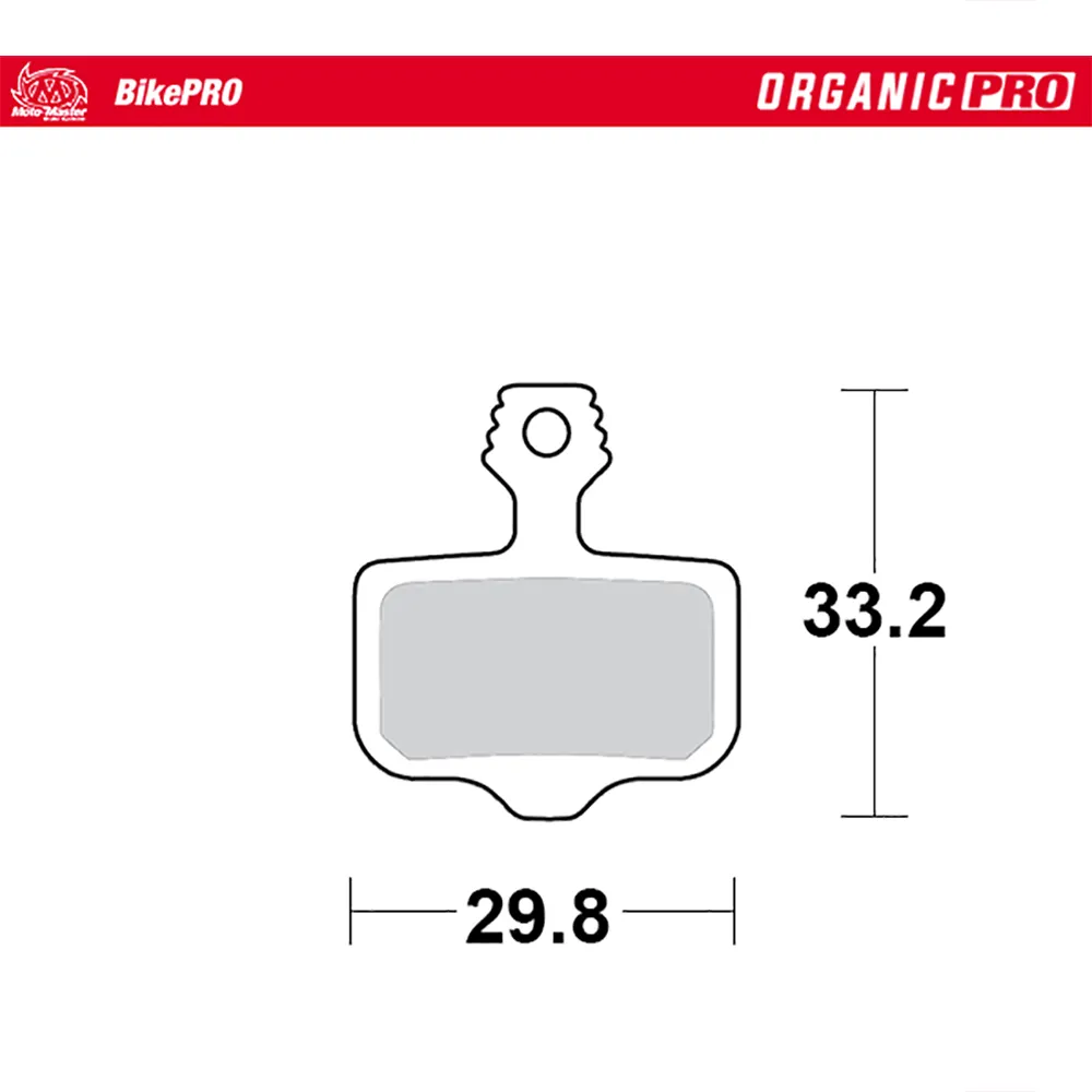 Moto-master 730633 Avid 2-piston Organische Scheibenbremsbeläge, Grey, One Size Moto-master 730633 Avid 2-piston Organische Scheibenbremsbeläge, Grey, One Size