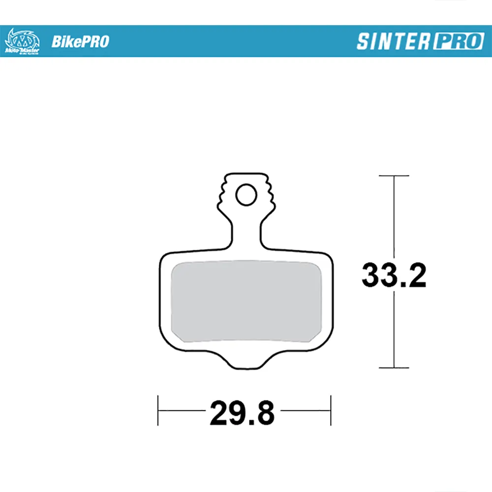 Moto-master 730646 Avid 2-piston Sinterbremsbeläge, Grey, One Size Moto-master 730646 Avid 2-piston Sinterbremsbeläge, Grey, One Size
