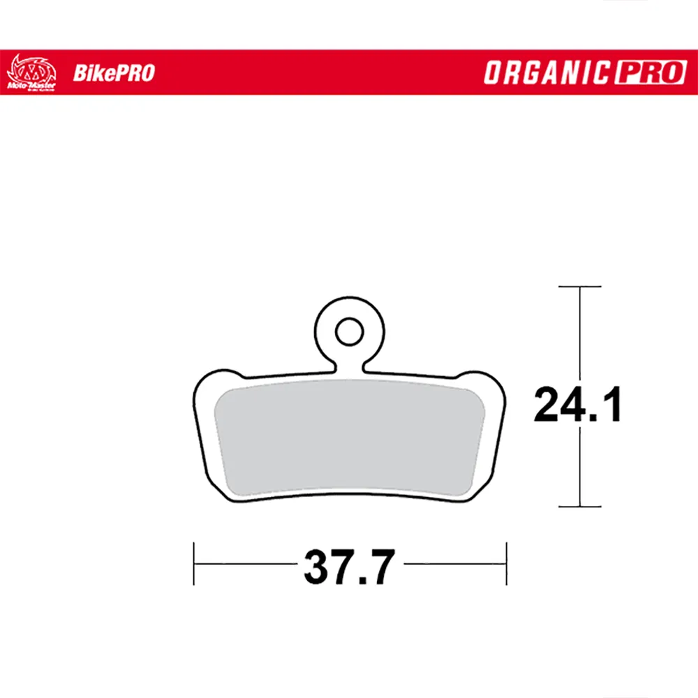 Moto-master 730833 Sram 4-piston Organische Scheibenbremsbeläge, Grey, One Size Moto-master 730833 Sram 4-piston Organische Scheibenbremsbeläge, Grey, One Size