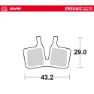 Moto-master 732133 Magura Mt5 Organische Scheibenbremsbeläge, Grey, One Size
