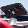 MOTO rrad-Smartphone-Halterung Brückenschrauben fit-clic Unisex, schwarz, TU